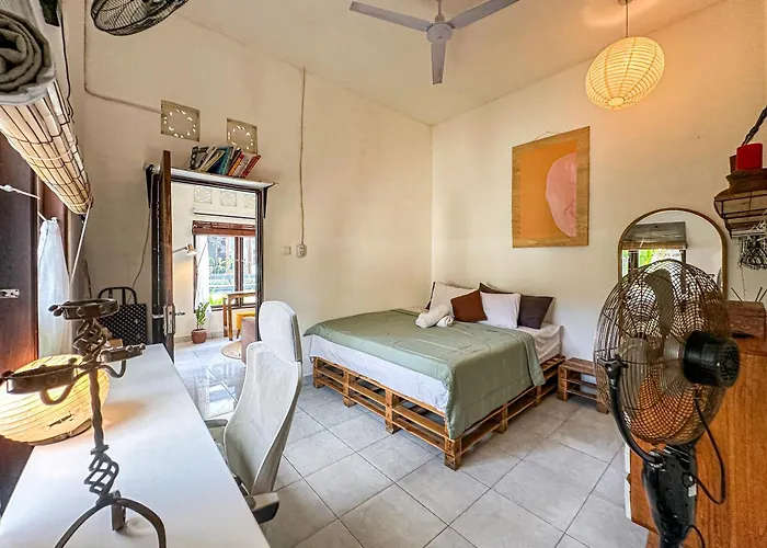 1br With Shared Pool And Fitness, Private Garden And Kitchen In チャングー