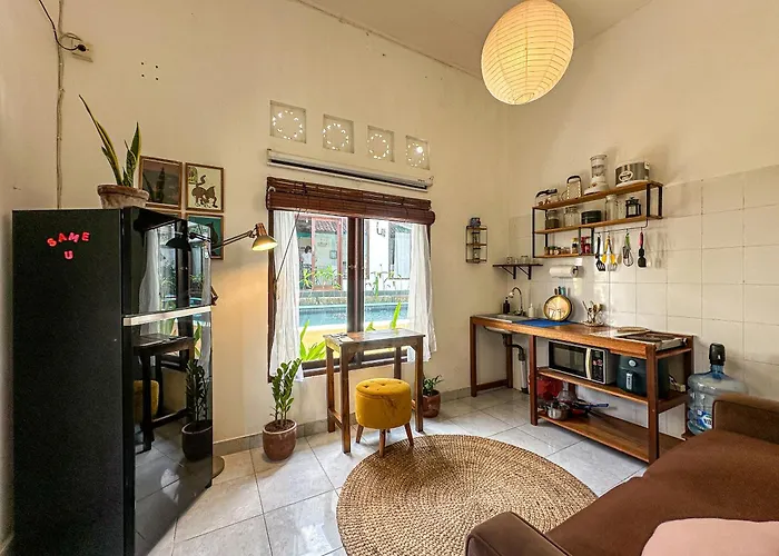 1br With Shared Pool And Fitness, Private Garden And Kitchen In